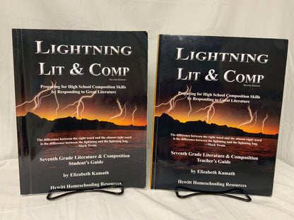 Lightning Lit & Comp: 7th Grade (2nd Ed.) Set of 2