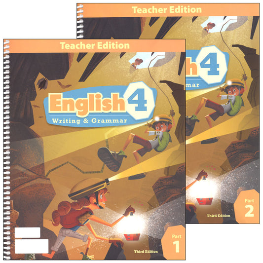 English 4 Teacher Edition (3rd ed.)