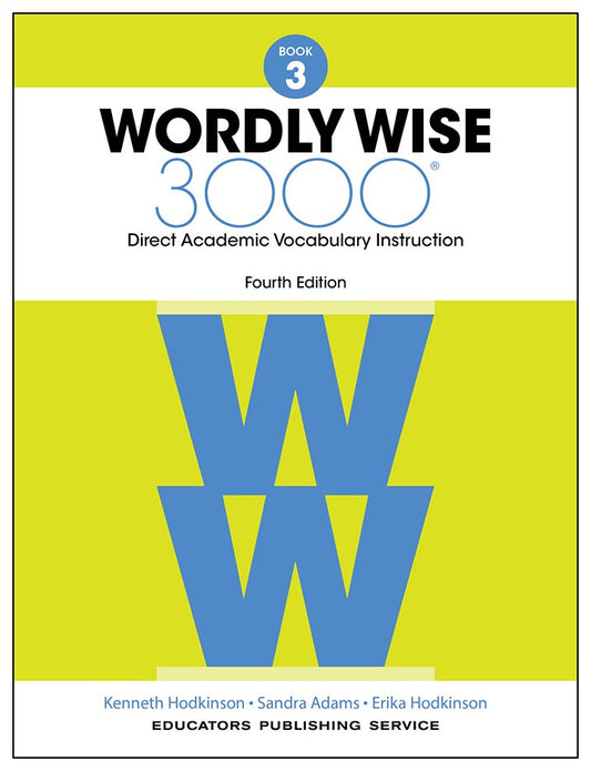 Wordly Wise 3000 Student Book 3 (4th Ed.)