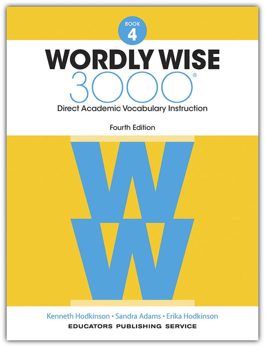 Wordly Wise 3000 Student Book 4 (4th Ed.)