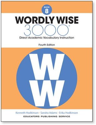 Wordly Wise 3000 Student Book, 4th Edition, Grade 8
