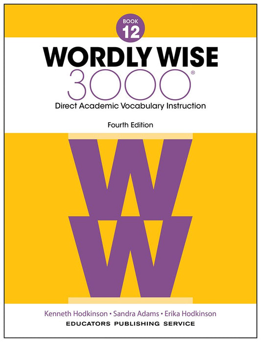 Wordly Wise 3000 Student Book 12 (4th Ed.)