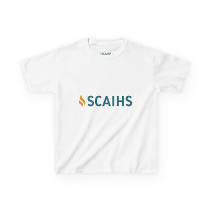 Kids Heavy Cotton™ Tee | SCAIHS Design, Comfortable Kidswear, Casual Style, Perfect Gift for School, Everyday Wear, Youth Apparel