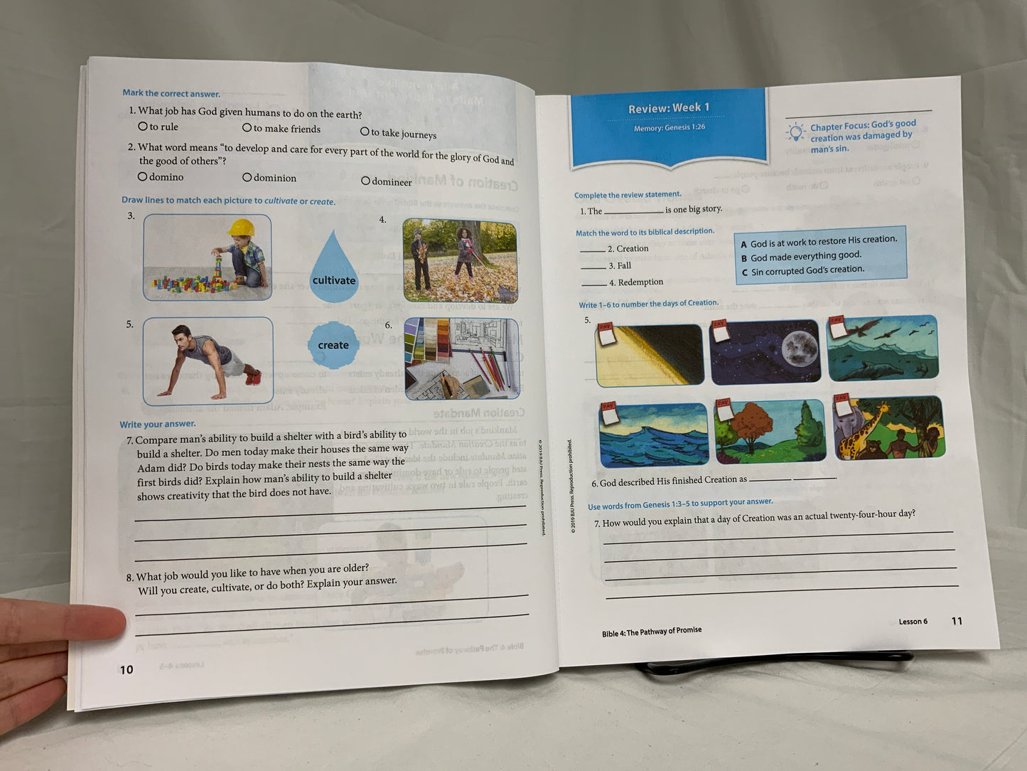 BJU Bible 4: The Pathway of Promise (1st Ed.) Set of 5