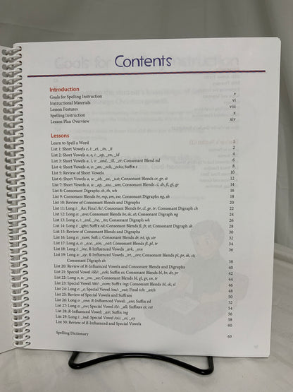 BJU Spelling 1 (3rd Ed.) Teacher's Edition