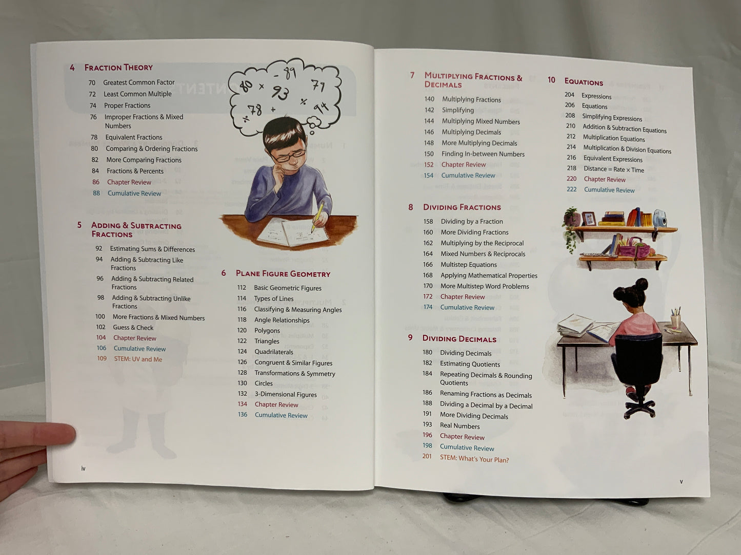 BJU Math 6 (4th Ed.) Set of 4