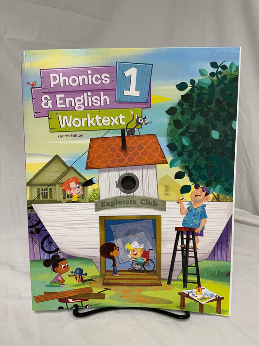 BJU Phonics & English 1 (4th Ed.) Set of 2