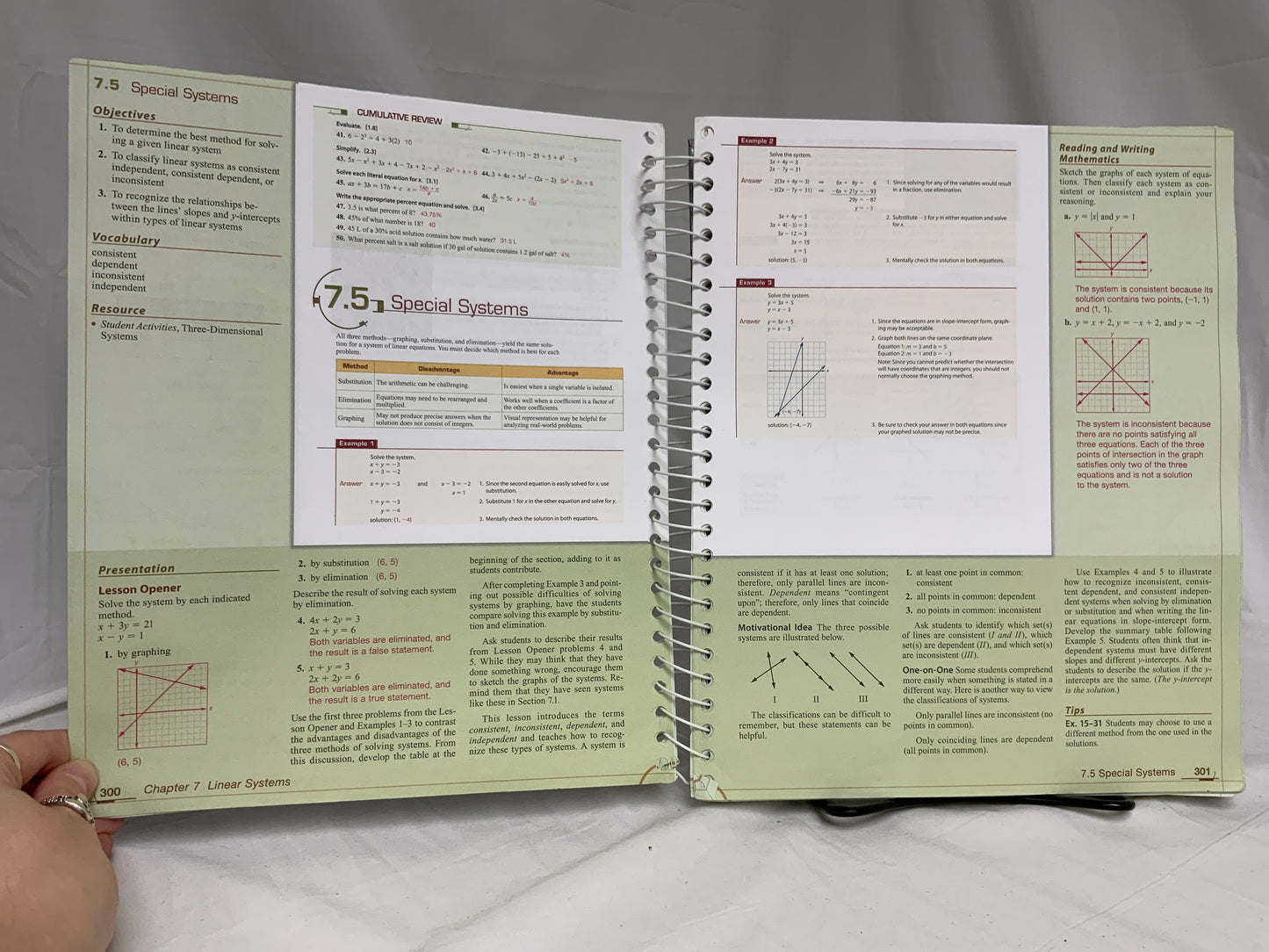 BJU Algebra 1 (3rd Ed.) Set of 3 (Worn)
