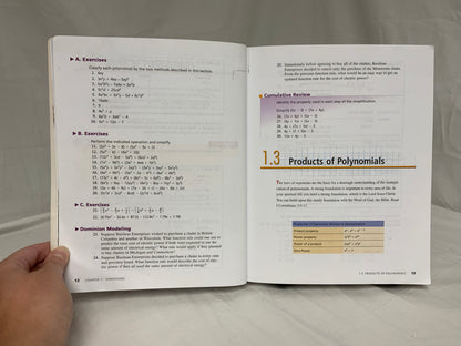 BJU Algebra 2 (2nd Ed.) Textbook
