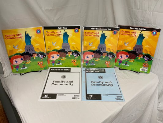 BJU Heritage Studies 1 (4th Ed.) Set of 6