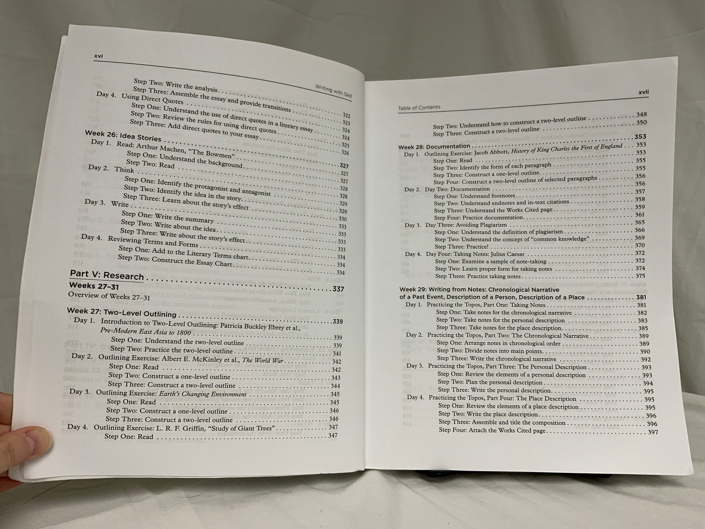 Writing With Skill Level 1 Student Workbook