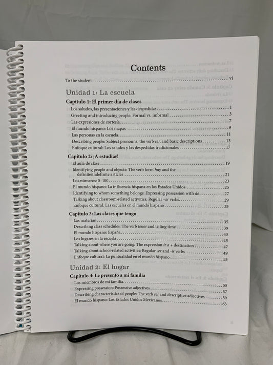 BJU Spanish 1 (3rd Ed.) Student Activities Answer Key