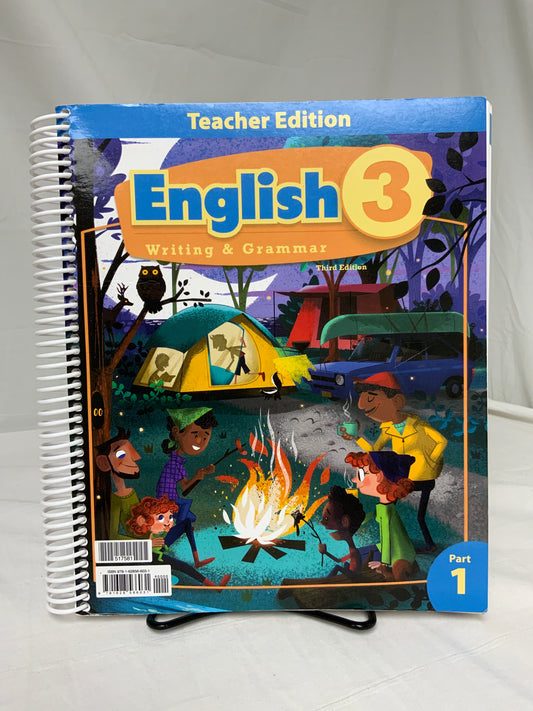 BJU English 3 (3rd Ed.) Teacher Edition