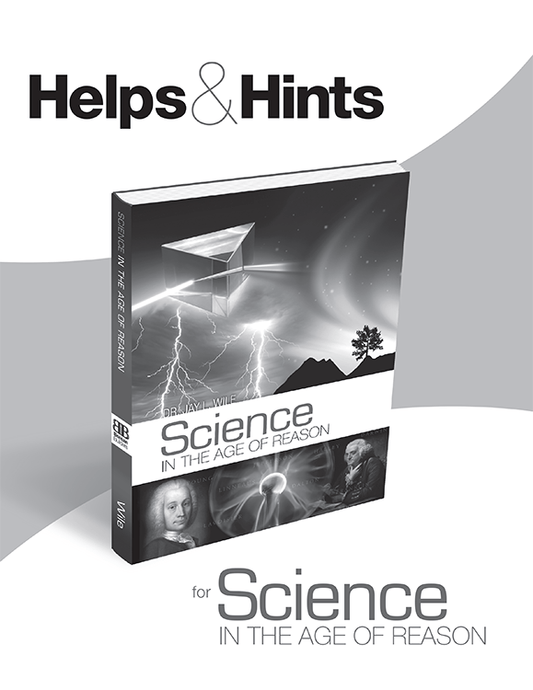 Helps & Hints for Science in the Age of Reason