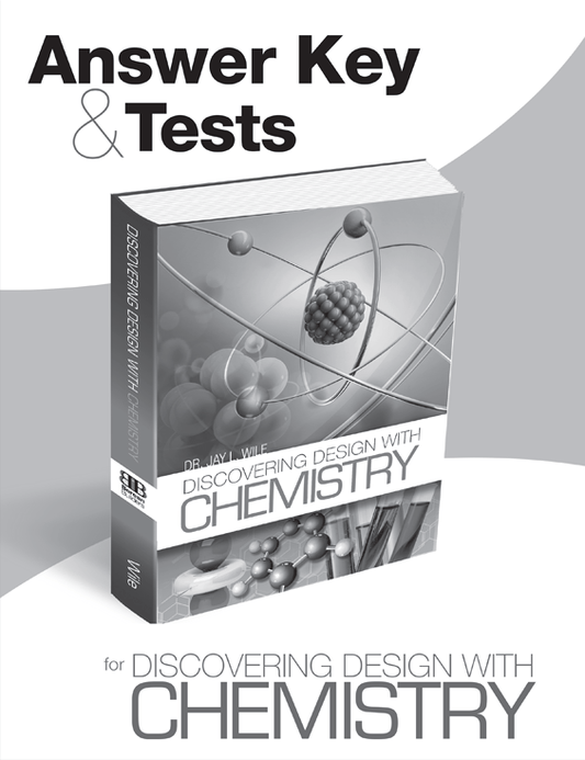 Answer Key & Tests for Discovering Design with Chemistry