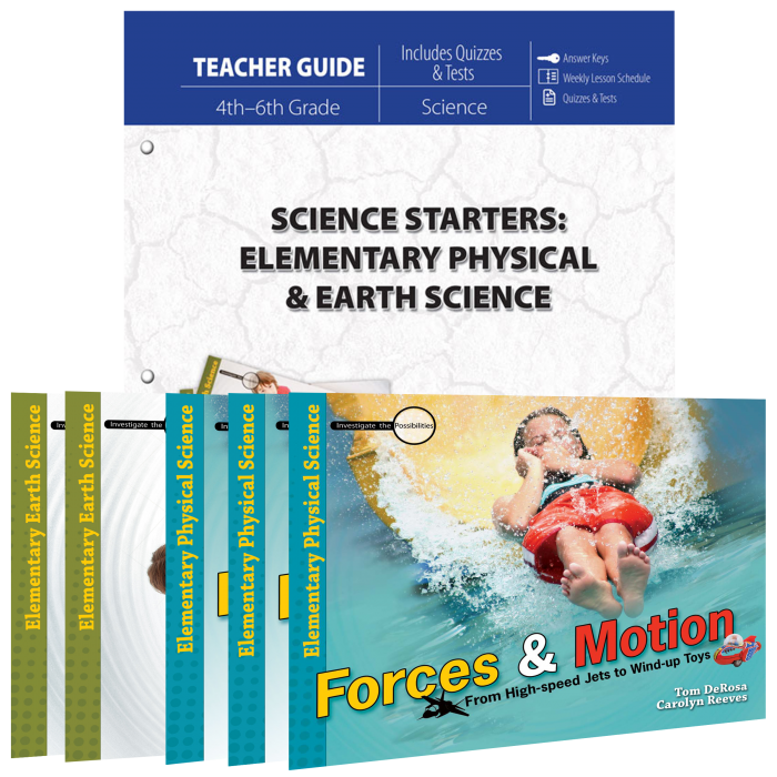 Science Starters: Elementary Physical & Earth Science (Curriculum Pack ...