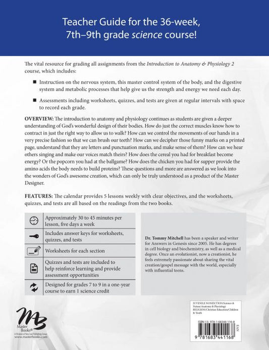 Introduction to Anatomy & Physiology 2 (Curriculum Pack)