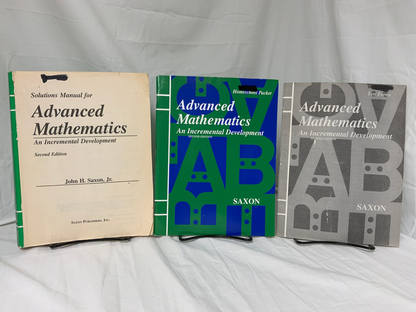 Saxon Advanced Mathematics (2nd Ed.) Set of 3