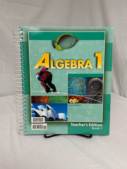 BJU Algebra 1 (2nd Ed.) Set of 4