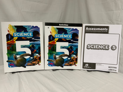 BJU Science 5 (5th Ed.) Set of 3