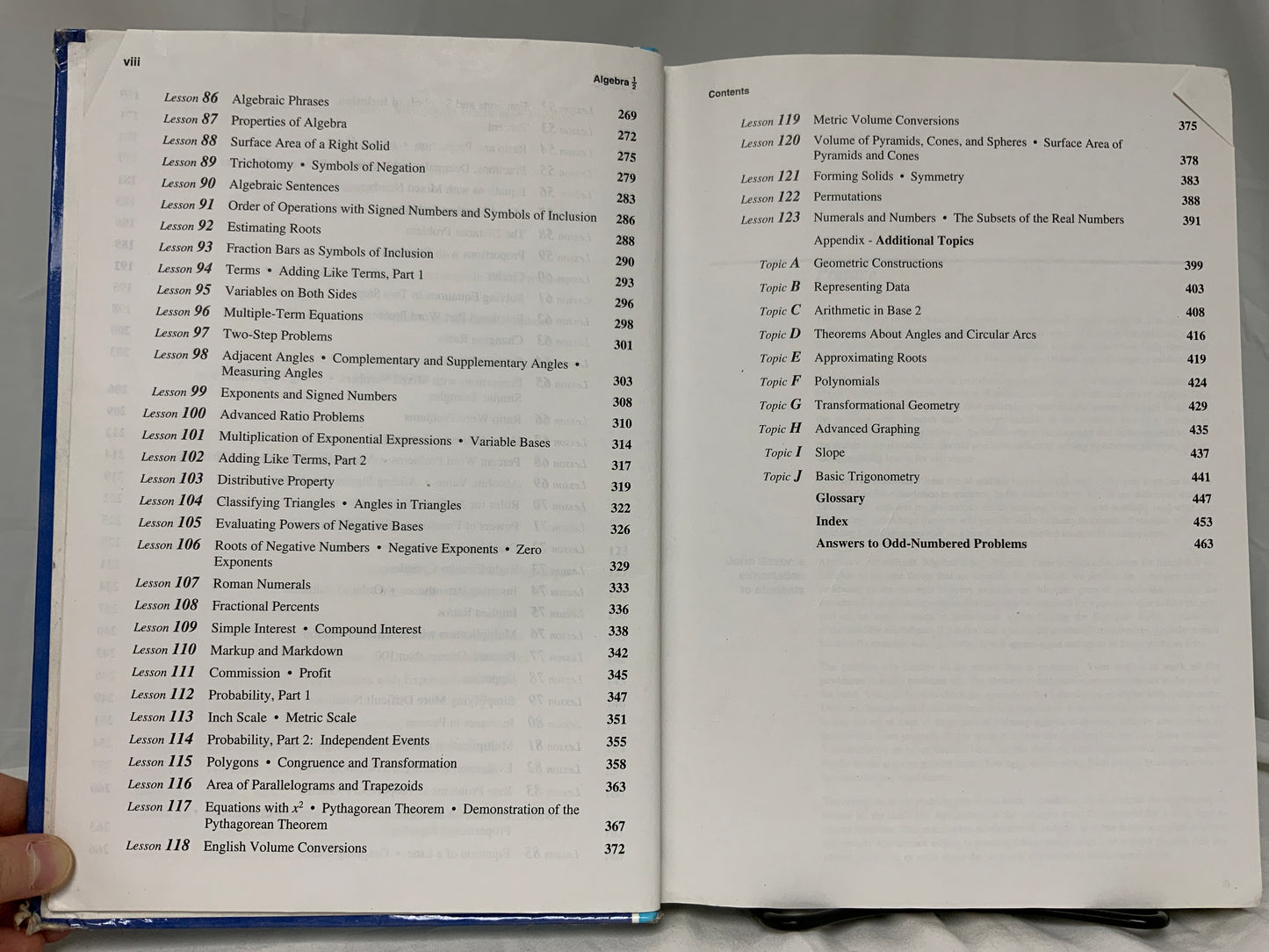 Saxon Algebra 1/2 (3rd Ed.) Set of 2