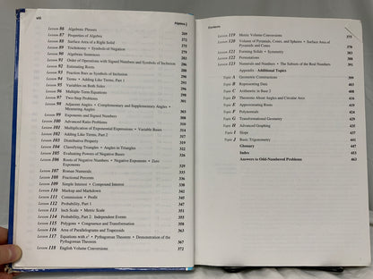 Saxon Algebra 1/2 (3rd Ed.) Set of 2