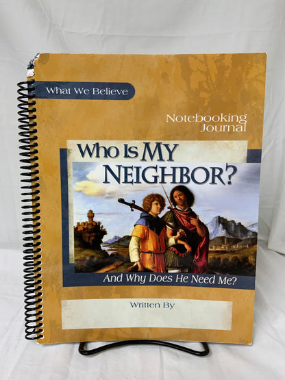 Who Is My Neighbor? Notebooking Journal
