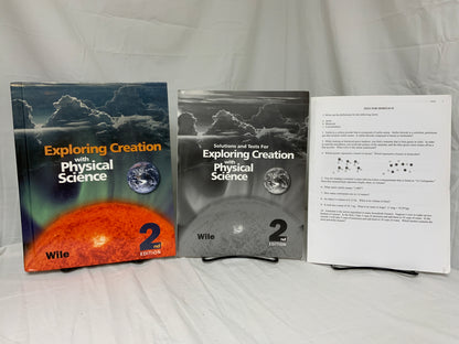 Exploring Creation with Physical Science (2nd Ed.) Set of 3
