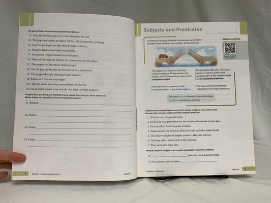 BJU English 5 (3rd Ed.) Worktext