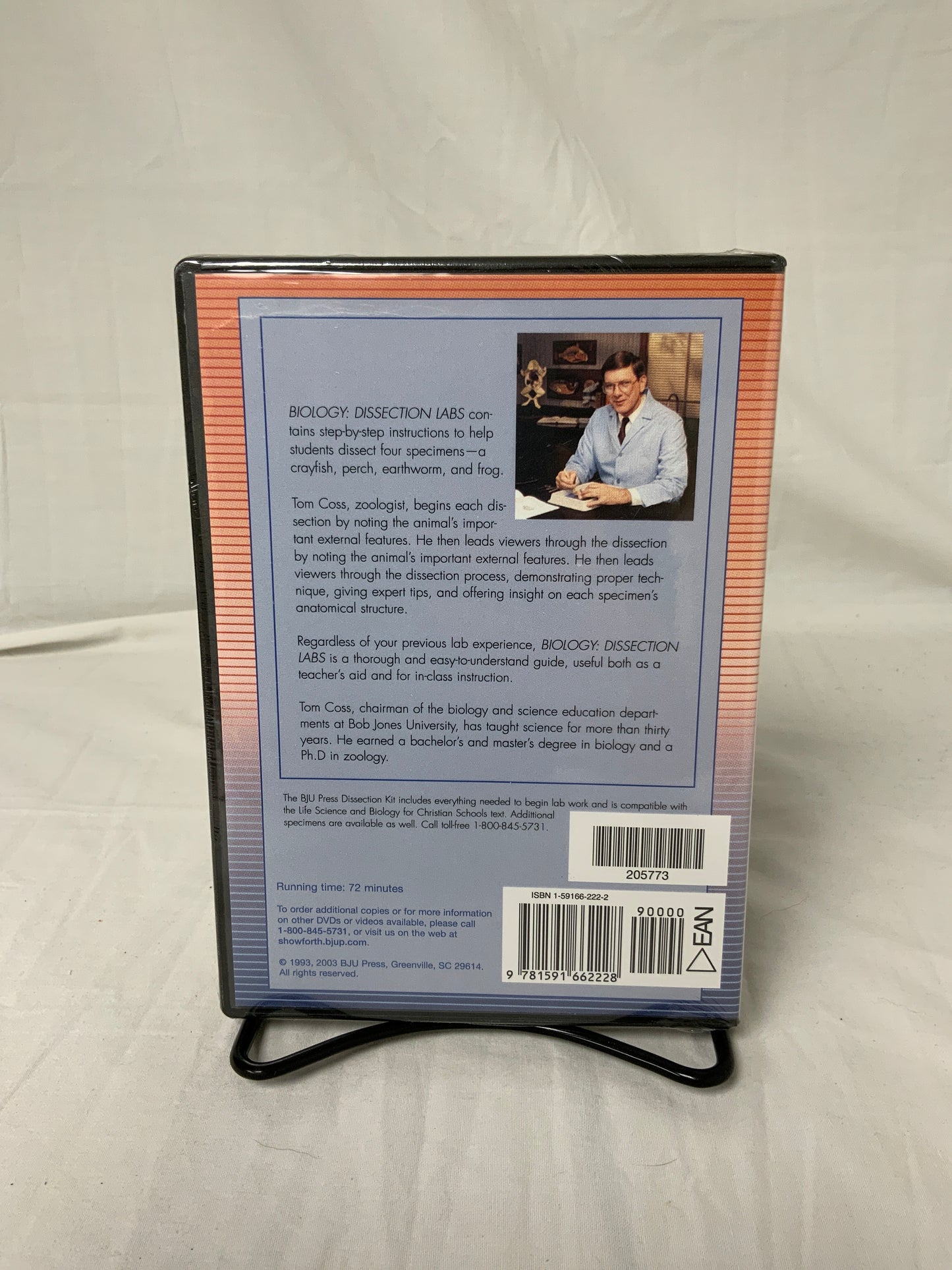BJU Biology Dissection Labs DVD