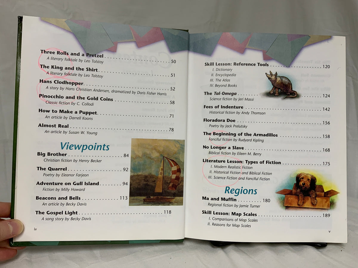 BJU Reading 5 (2nd Ed.) Textbook