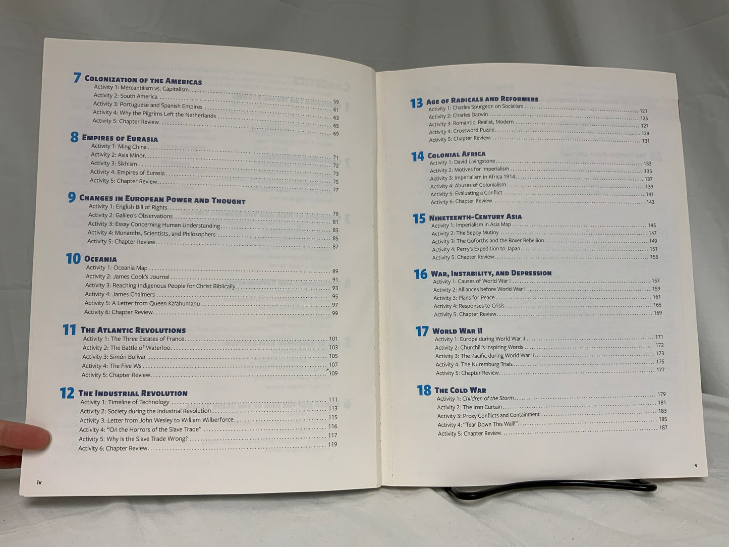 BJU World Studies (5th Ed.) Activities