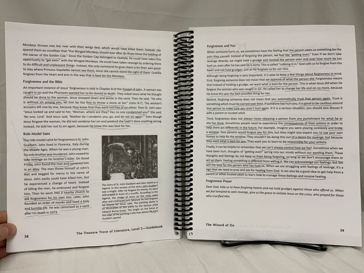 The Treasure Trove of Literature Level 2 Guidebook