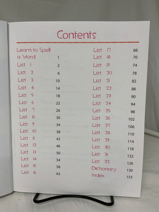 BJU Spelling 3 (2nd Ed.) Worktext