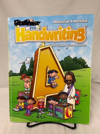 A Reason for Handwriting Manuscript A Student Worktext