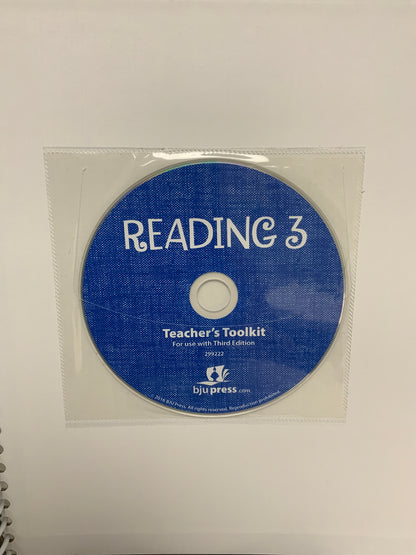 BJU Reading 3 (3rd Ed.) Set of 9