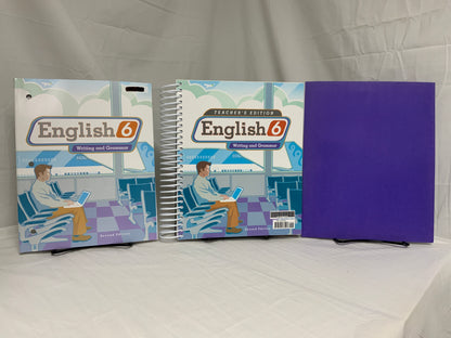 BJU English 6 (2nd Ed.) Set of 3