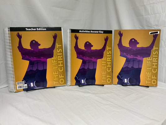 BJU The Life of Christ (1st Ed.) Set of 3