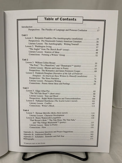 Lightning Lit & Comp: Early-Mid 19th Century American Literature (3rd Ed.) Student's Guide