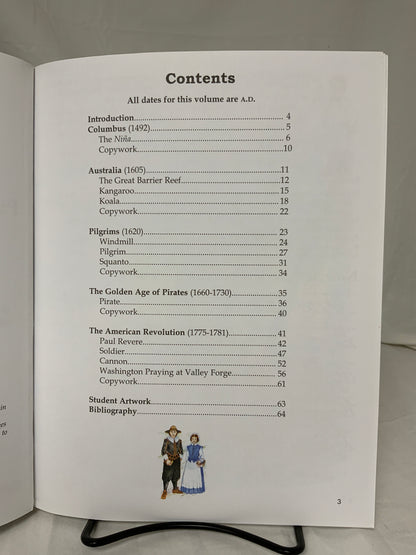Draw and Write Through History: Pilgrims, Pirates, and Patriots