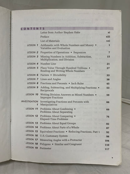 Saxon Math 8/7 Homeschool (3rd Ed.) Set of 3