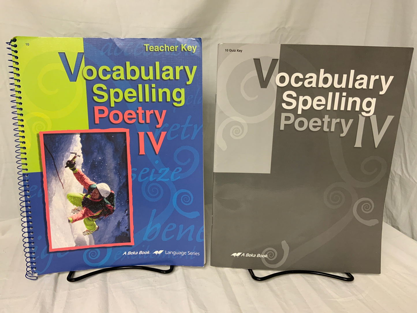 Abeka Vocabulary, Spelling, Poetry IV (4th Ed.) Set of 2