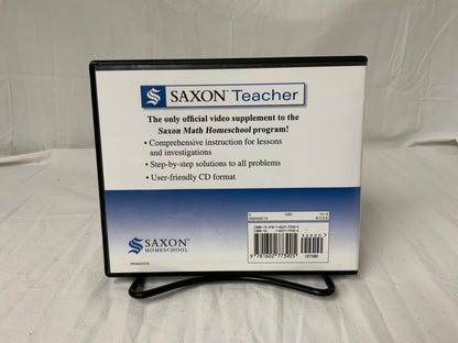 Saxon Teacher Math 8/7 (3rd Ed.) Lesson and Test CDs