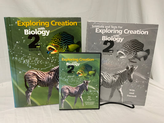 Exploring Creation with Biology (2nd Ed.) Set of 3