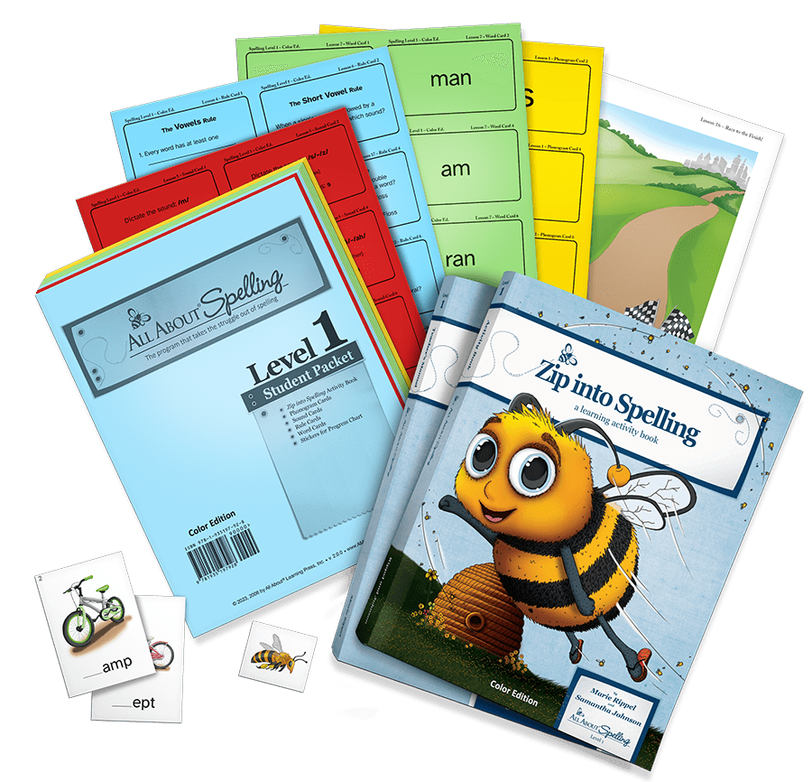 All About Spelling Level 1 Materials (Color Edition)