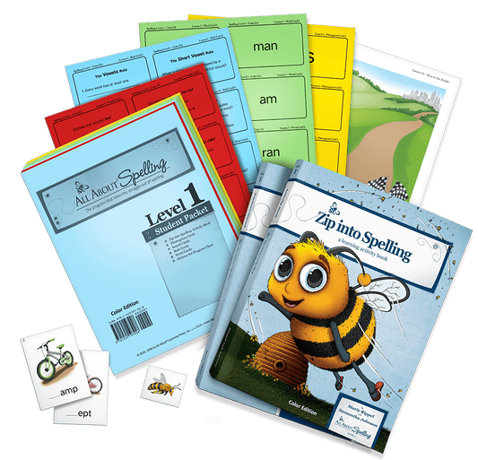 All About Spelling Level 1 Materials (Color Edition)