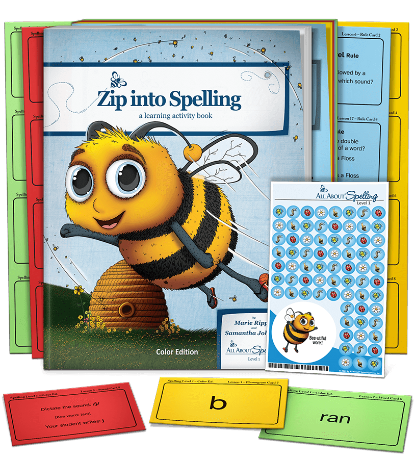 All About Spelling Level 1 Student Packet (Color Edition)