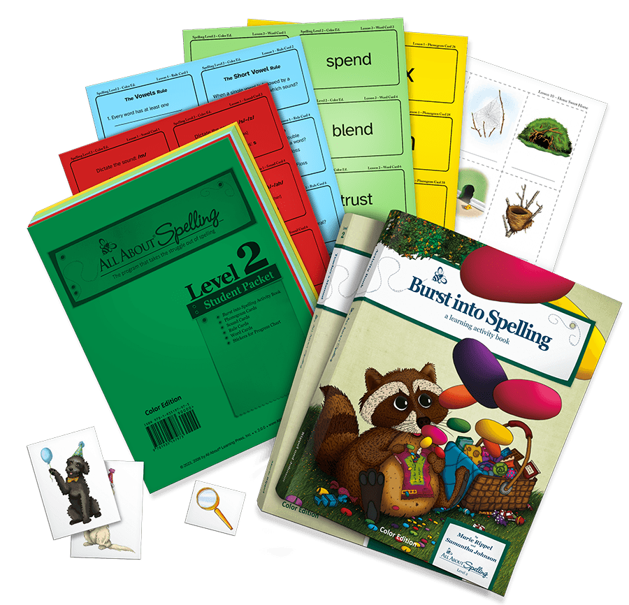 All About Spelling Level 2 Materials (Color Edition)