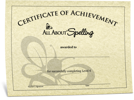 All About Spelling Level 4 Student Packet