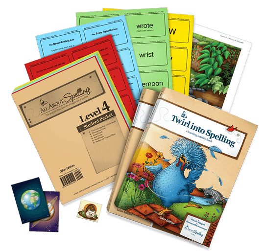 All About Spelling Level 4 Materials (Color Edition)